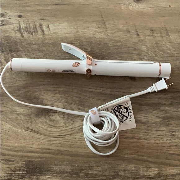 single pass curling iron